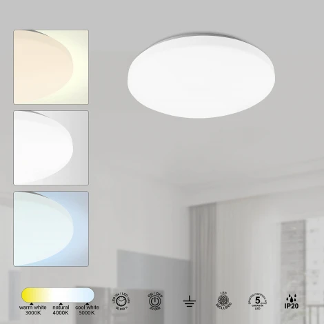 Потолочный светильник светодиодный круглый Mantra Zero 8694