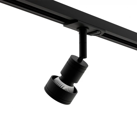 Трековый светильник однофазный 7W 220V Black RAUMBERG 8126Bk