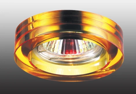Встраиваемый точечный светильник Novotech Glass 369480