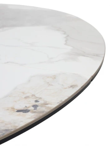 Стол БАТИСТ 115 с подсветкой цвет ПАНДОРА (PANDORA LIGHT), керамика / ДУБ АМЕРИКАНСКИЙ M-City 64611