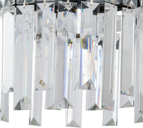 Подвесной светильник Indigo LACRIMA V000363 (220V, хрусталь, на тросе)