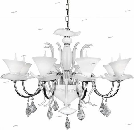 Подвесная люстра Omnilux Oristano OML-77403-08 (220V, на цепи, чашки)