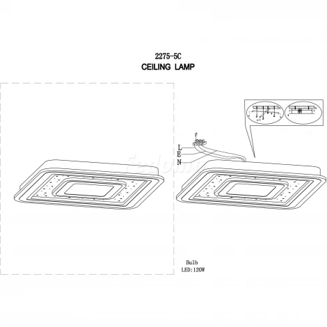 Потолочный светильник F-Promo Ledolution 2275-5C
