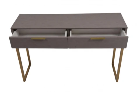 Стол-консоль IST-CASA Логан с 2-мя ящиками MC9001-120GR, 120х35х78 см, светло-серый