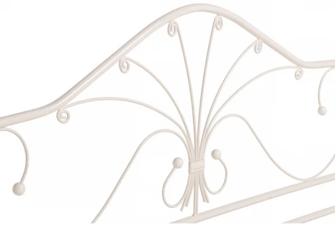 Двуспальная кровать Woodville Мэри 1 160х200 белая 402976