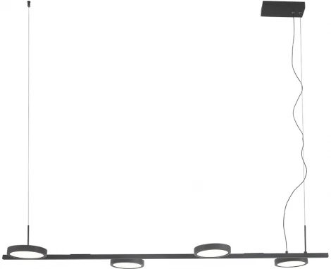 Подвесной светильник Crystal Lux CLT 027C4 L1000 BL 027 (LED, 220V, на тросе)