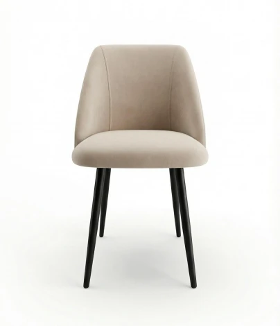 Стул DikLine 335 B03 BEIGE, ножки черные 00-00084734