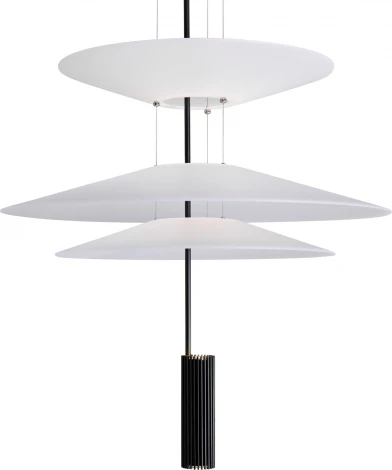 Подвесной светильник Freya Mono FR6190PL-L7WB (LED, 220V, на тросе, круглые, летающая тарелка)