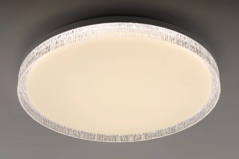 Потолочный светильник светодиодный с пультом с регулировкой цветовой температуры ЭРА SPB-6 Gloss 84W-3K-6,5K-RC