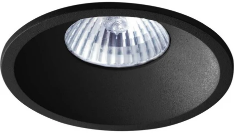 Встраиваемый светильник Donolux Pluton DL18412/11WW-R Black (220V, круглые)