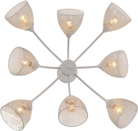 Потолочная люстра на штанге Reluce 01562-3.3-08B WH (220V)