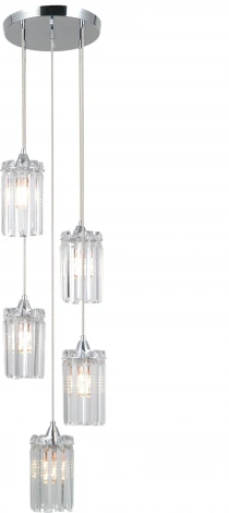 Подвесной светильник хрустальный Moderli Levi V10756-5P (220V, на проводе)