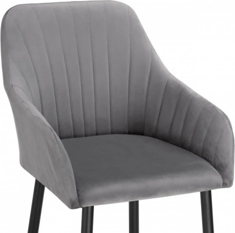 Кресло Слэм без вращения (Слэм темно-серое / черное) Notta арт.583958