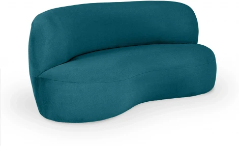 Диван Patti 1900 ОГОГО (арт.853246), (Мех/Бирюзовый)
