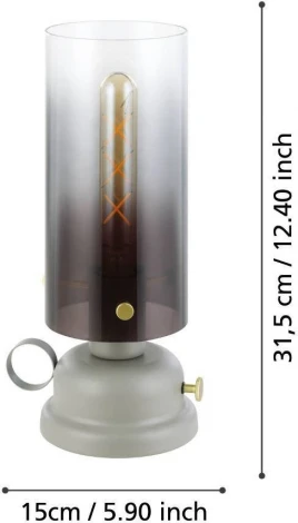 Настольная лампа Eglo Gargrave 43929 (220V, выключатель, круглые)