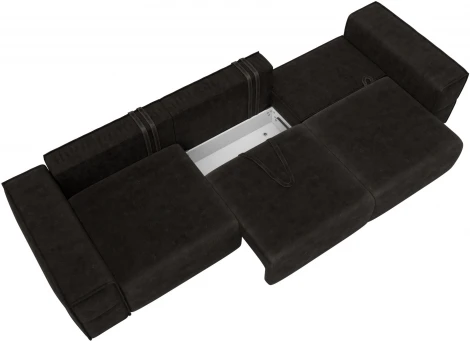 Диван прямой Лига-058 НПБ Лонг Лига Диванов (Велюр) арт.129406