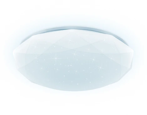 Потолочный светильник RGB круглый Ambrella FF FF417 (LED, 220V, пульт управления, круглые)