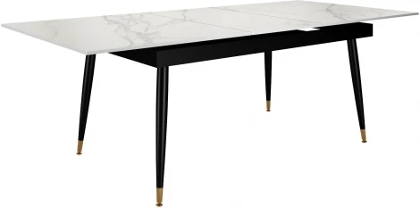 Стол DikLine DT303 керамический, 140*180, kass gold