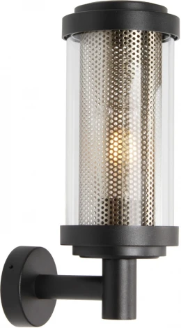 Настенный уличный светильник Novotech Matrix 370969 STREET черный IP54 E27 max 25W 220V