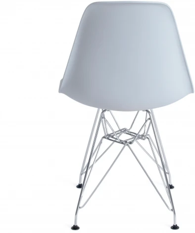 Стул CINDY IRON CHAIR (EAMES) (mod. 002) металл, пластик, 51x46x82,5, серый Tetchair 14180
