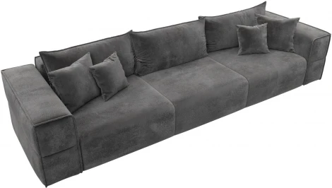 Диван прямой Лига-058 НПБ Лонг Лига Диванов (Велюр) арт.129396