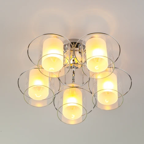 Потолочная люстра Eurosvet Darcy 30160/5 хром (220V)