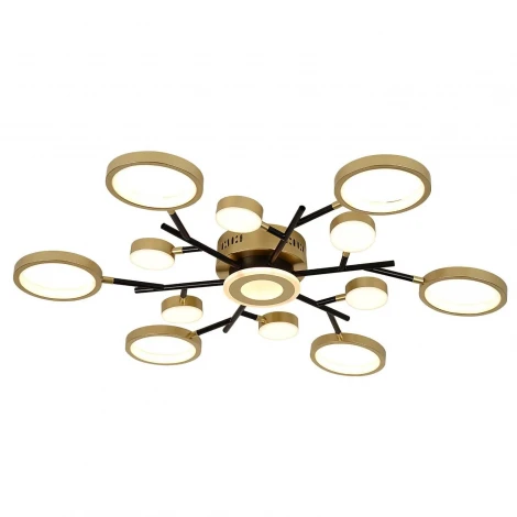 Потолочная люстра на штанге светодиодная с ПДУ F-Promo Hybrid 4686-13C