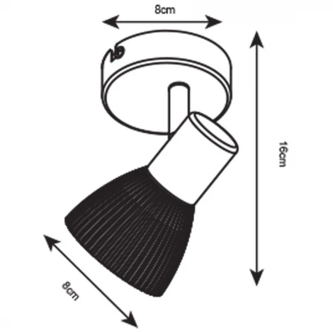 Спот Arte Lamp Parry A5062AP-1SS