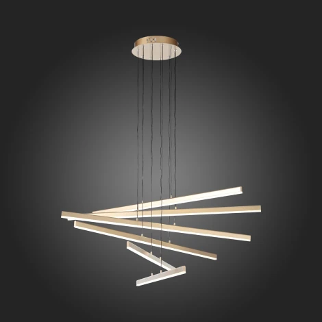 Подвесной линейный светильник светодиодный ST Luce Basoni SL394.223.06 (220V, на тросе)