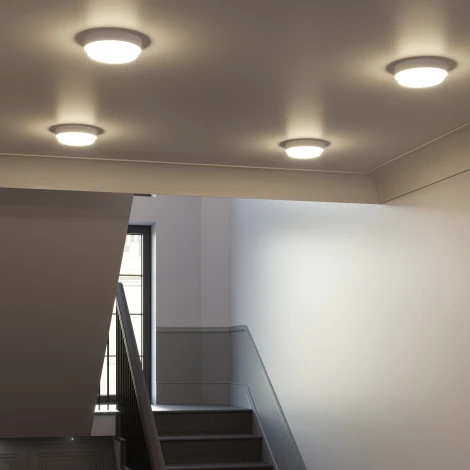 Настенно-потолочный светильник Gauss Qplus 141411215 (LED, 220V, круглые, IP54)