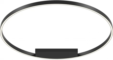Потолочный светильник круглый Maytoni Rim MOD058CL-L65BK (LED, 220V, кольцо)