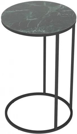 Стол придиванный Калифорния Остин УФ Зеленый мрамор от фабрики Калифорния