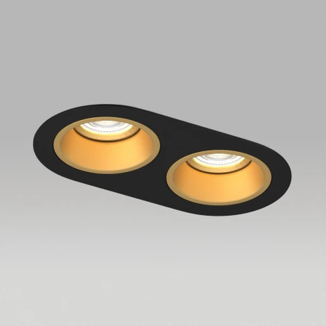 Встраиваемый светильник под LED модуль/ламп МR16 Lightstar Domino D6570303GMOD (220V)