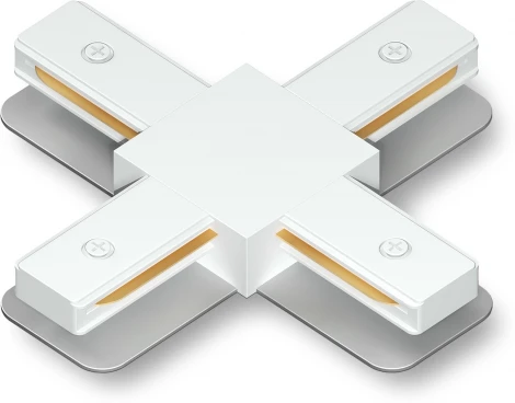 Коннектор Х-образный для однофазного шинопровода Ambrella TRACK SYSTEM GL7171 (220V)