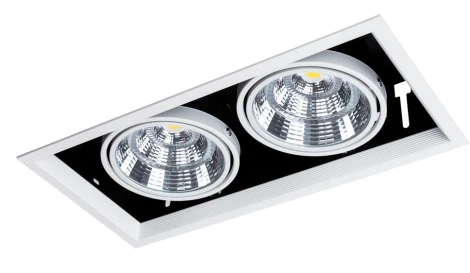 Встраиваемый точечный светильник Arte Lamp Merga A8450PL-2WH (LED, 220V)