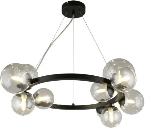 Подвесной светильник Aployt Feliche APL.334.03.11 (220V, на тросе, шарики, молекулы)