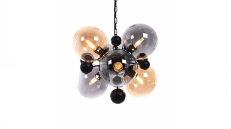 Подвесной светильник Lumina Deco Afrodis LDP 1138-6 AMB+GY