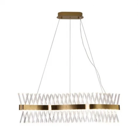 Подвесная люстра Omnilux Strasatti OML-99903-44 (LED, 220V, хрусталь, на тросе)