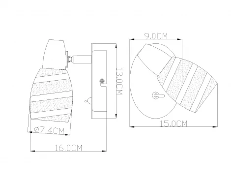 Спот Globo 54985-1 (220V, круглые)