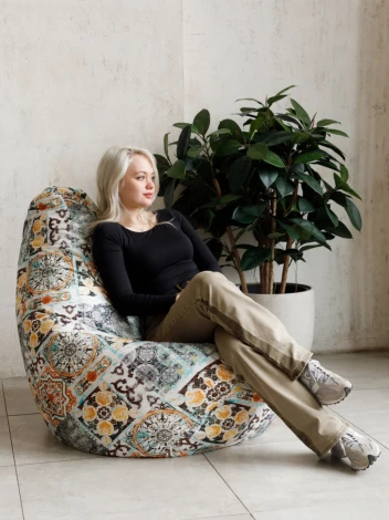 Кресло мешок Dreambag Груша Сиена Терракот (2XL, Классический) 5003531