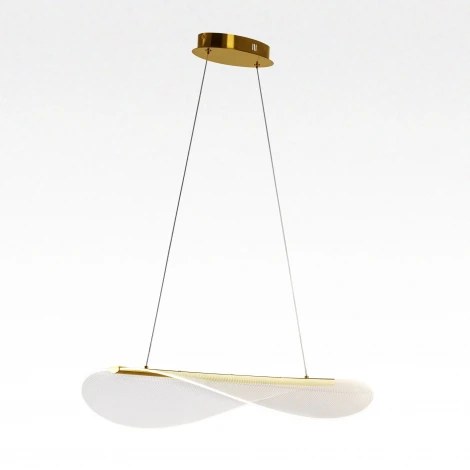 Подвесной светильник светодиодный с пультом Citilux Skatt CL213132 (регулировка яркости, 220V, на тросе)