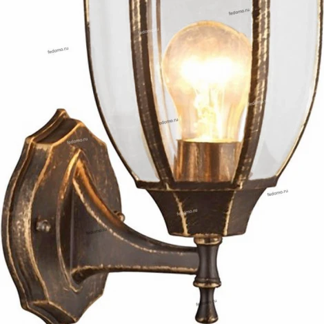 Настенный фонарь уличный Arte Lamp Pegasus A3151AL-1BN (220V, IP44)