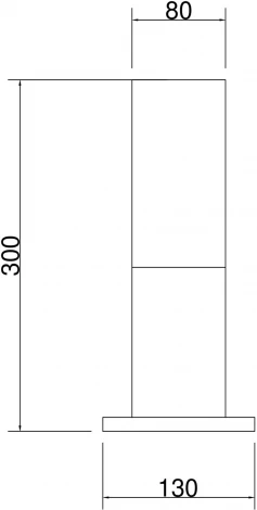 Наземный светильник Maytoni Willis O418FL-01GR