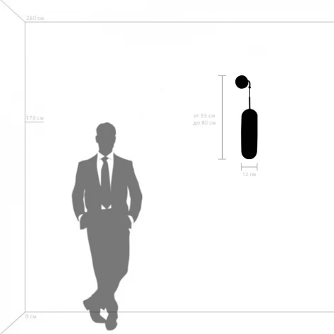 Бра Lightstar Ramo 690517 (220V, круглые)