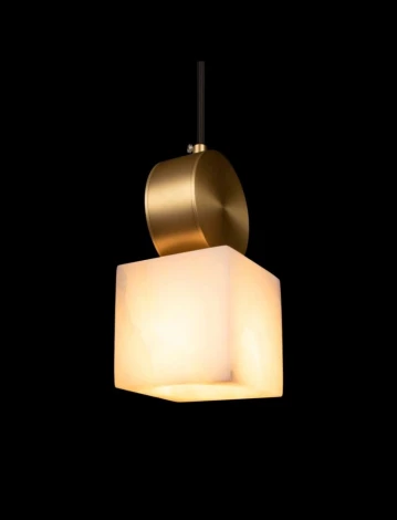 Подвесной светильник Fluorite Fovere FL1024-1P (220V, на проводе, куб)