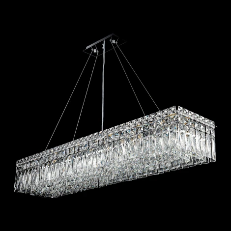 Подвесная люстра хрустальная Modelux ML.7084.1200 CR
