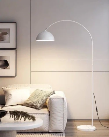 Торшер изогнутый TopDecor Jazz F1 10 (220V, выключатель)