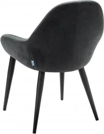 Кресло Kent Diag grey/черный R-Home арт.410119140h_Diaggrey_черн