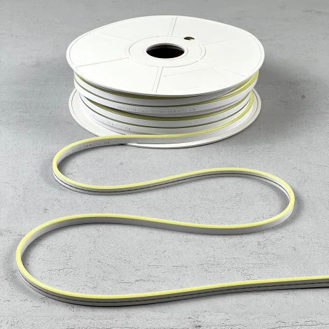 Односторонний Гибкий Неон 8х16мм Желтый 12В, IP65 Laitcom FR-23514