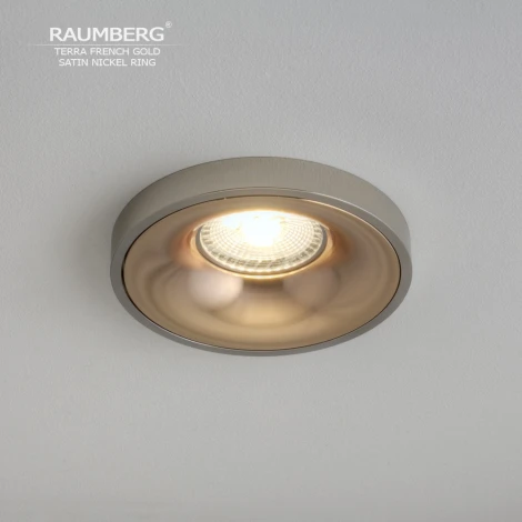 Встраиваемый светильник Raumberg TerraFGd\SNi French Gold\Satin Nickel
